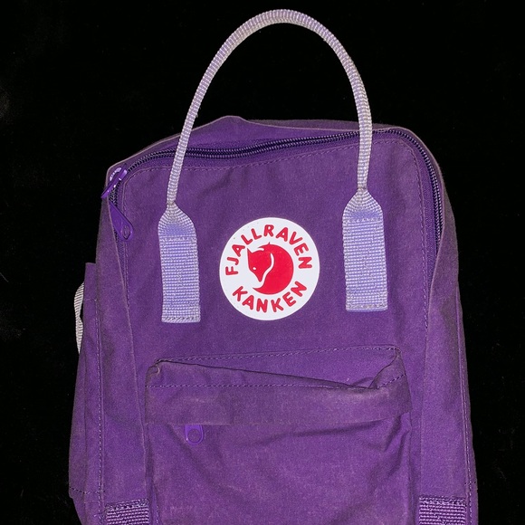kanken mini purple violet